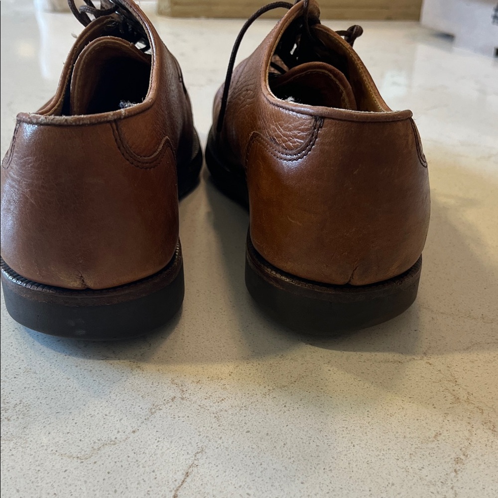 Cole Haan Tan Leather Men's Oxfords - Picture 5 of 5